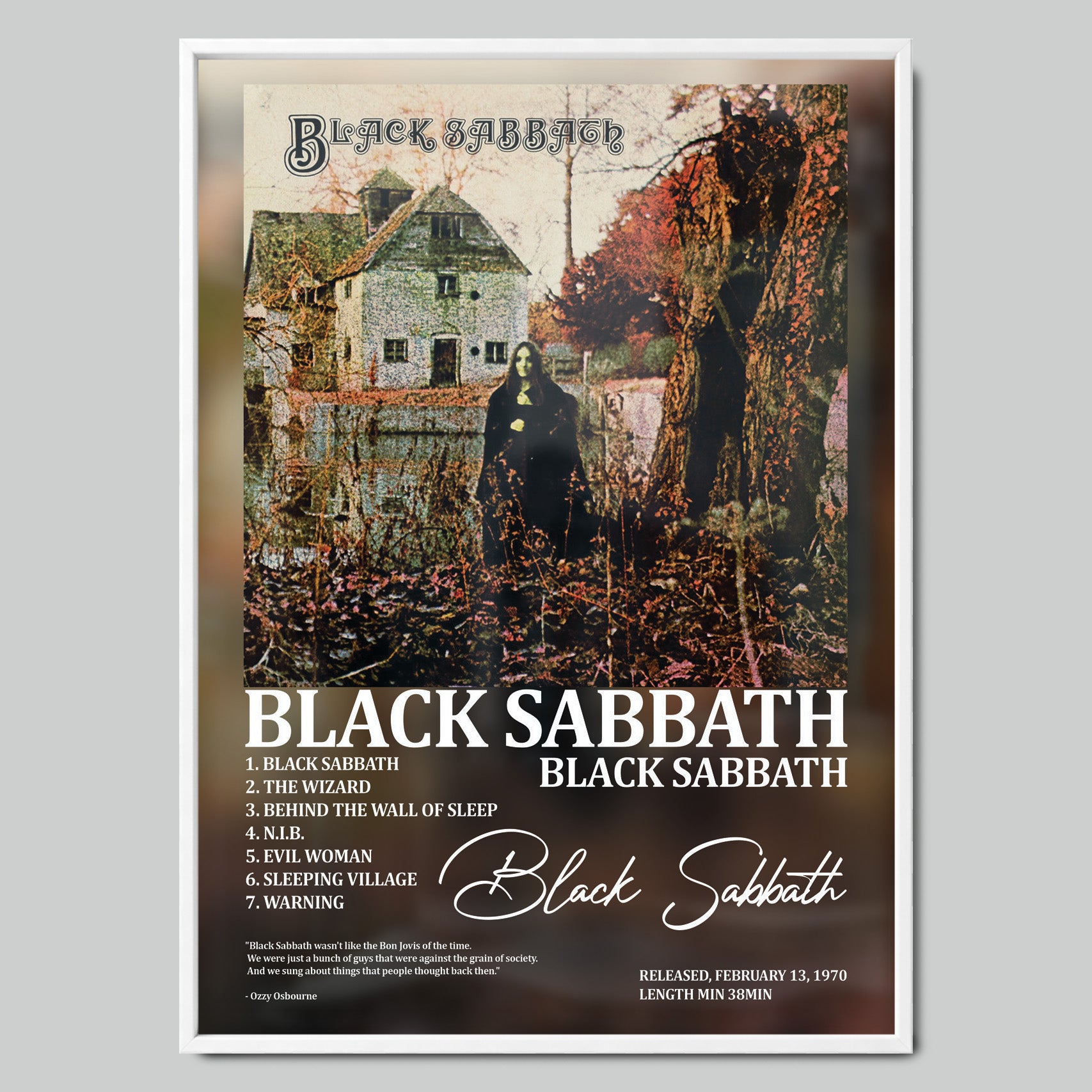 BLACK SABBATH - BLACK SABBATH
