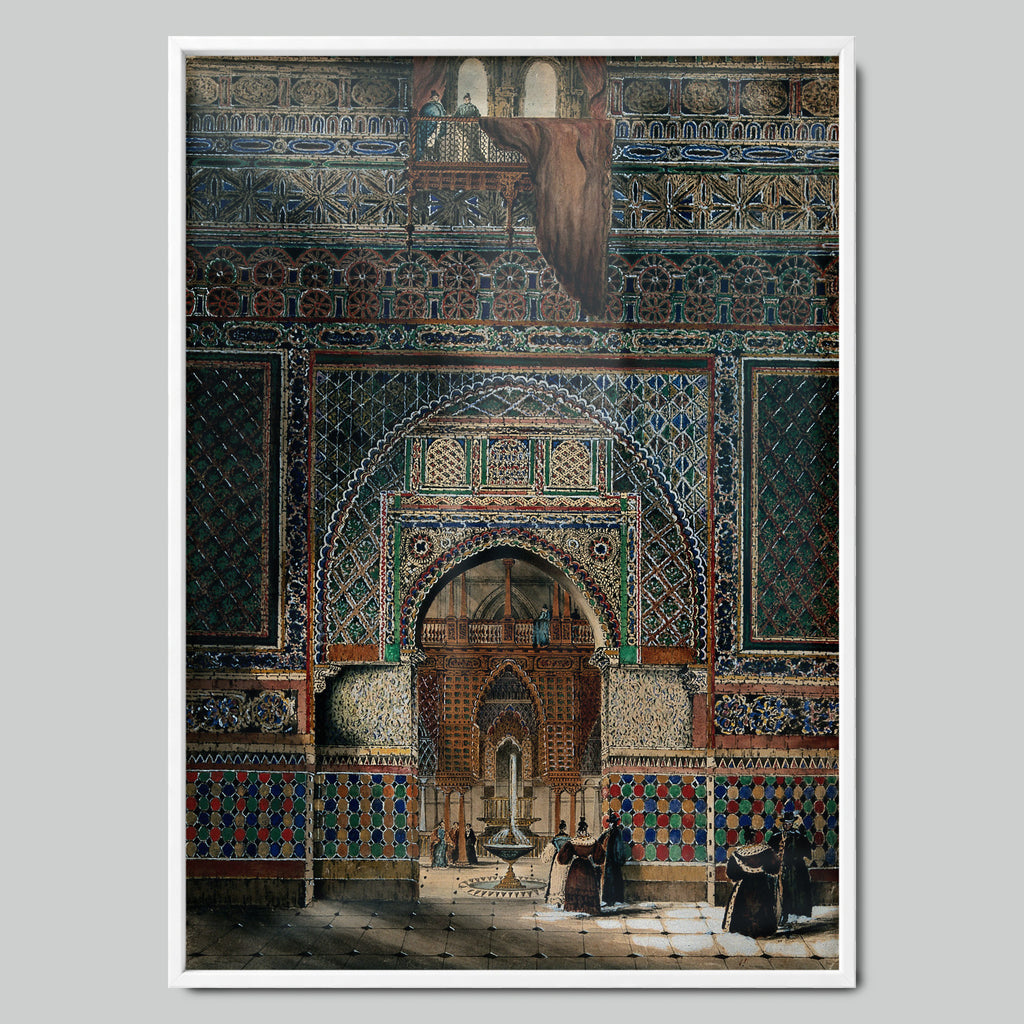 Oriental Temple Interior