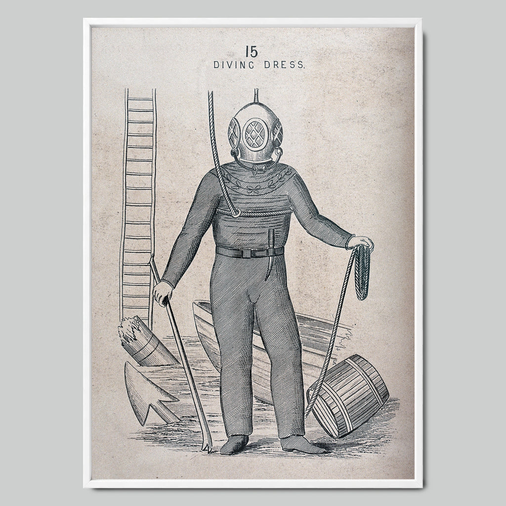 Retro Diving Suit