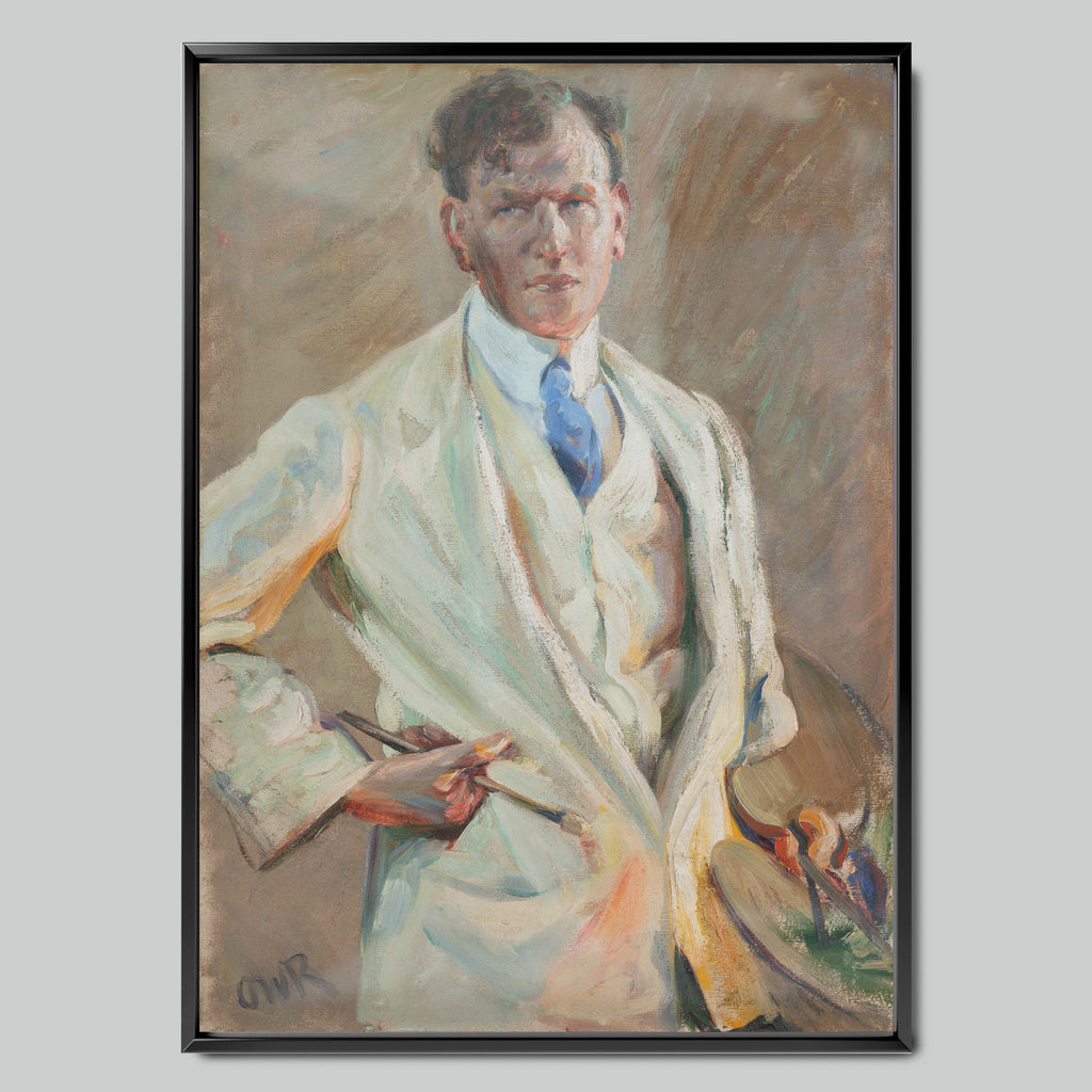 Portrait of an Artist in White
