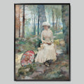 Lady with an Umbrella in the Park