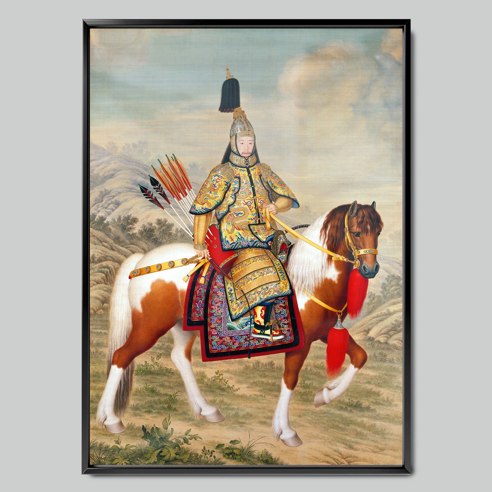 Rider in Traditional Costume