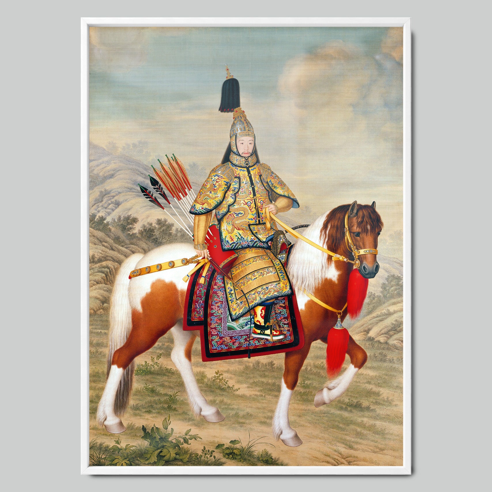 Rider in Traditional Costume