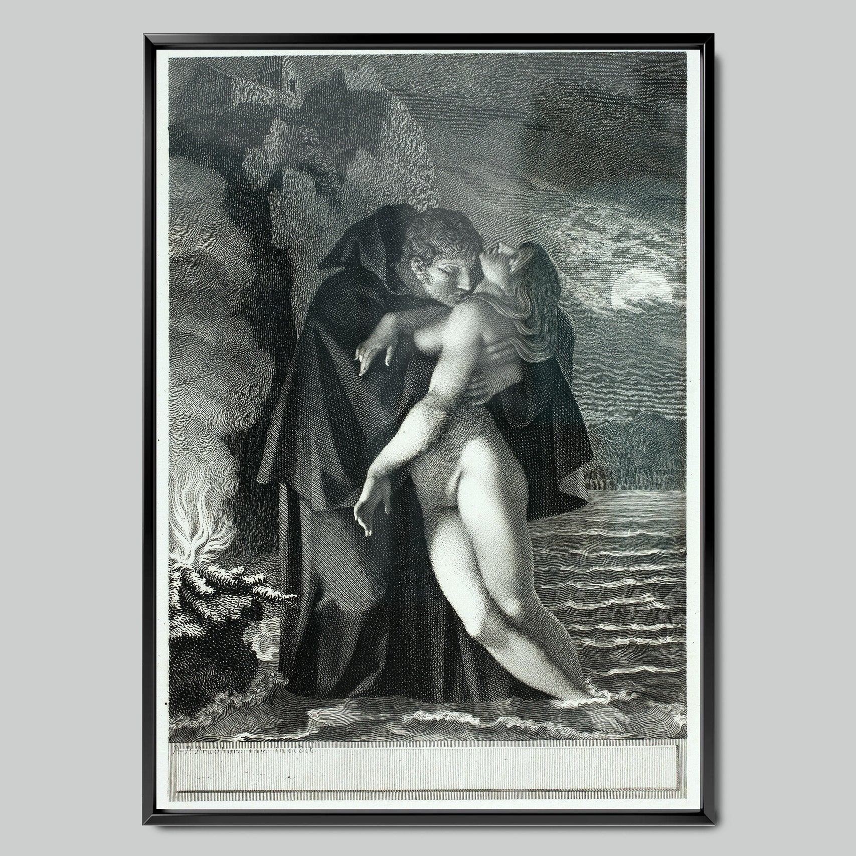 Dramatic Engraving Salvation