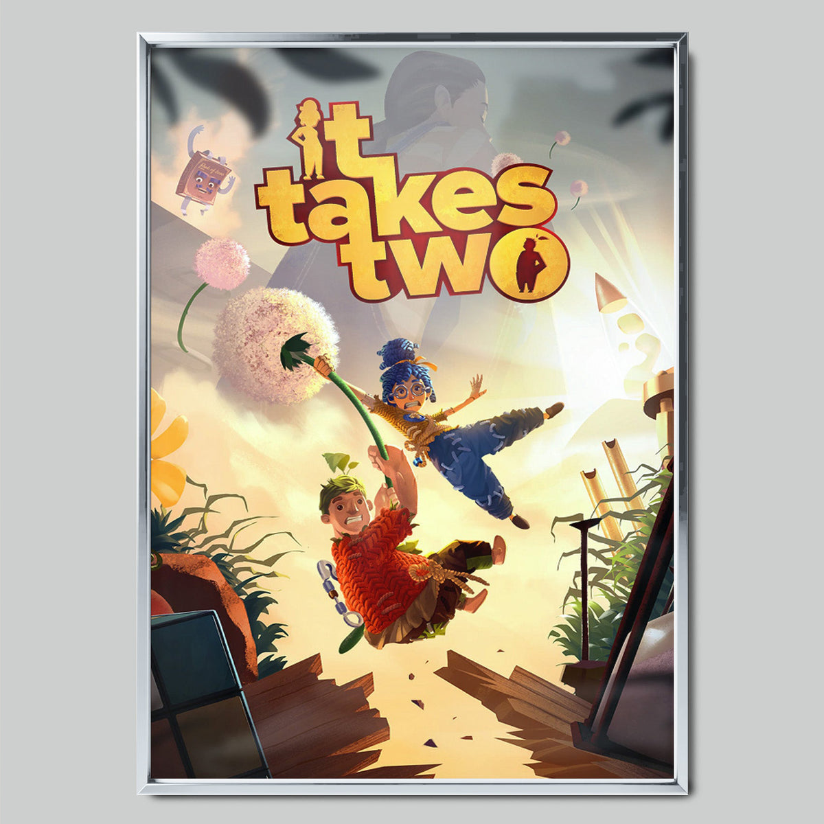 It Takes Two геймърски постер със сребриста рамка