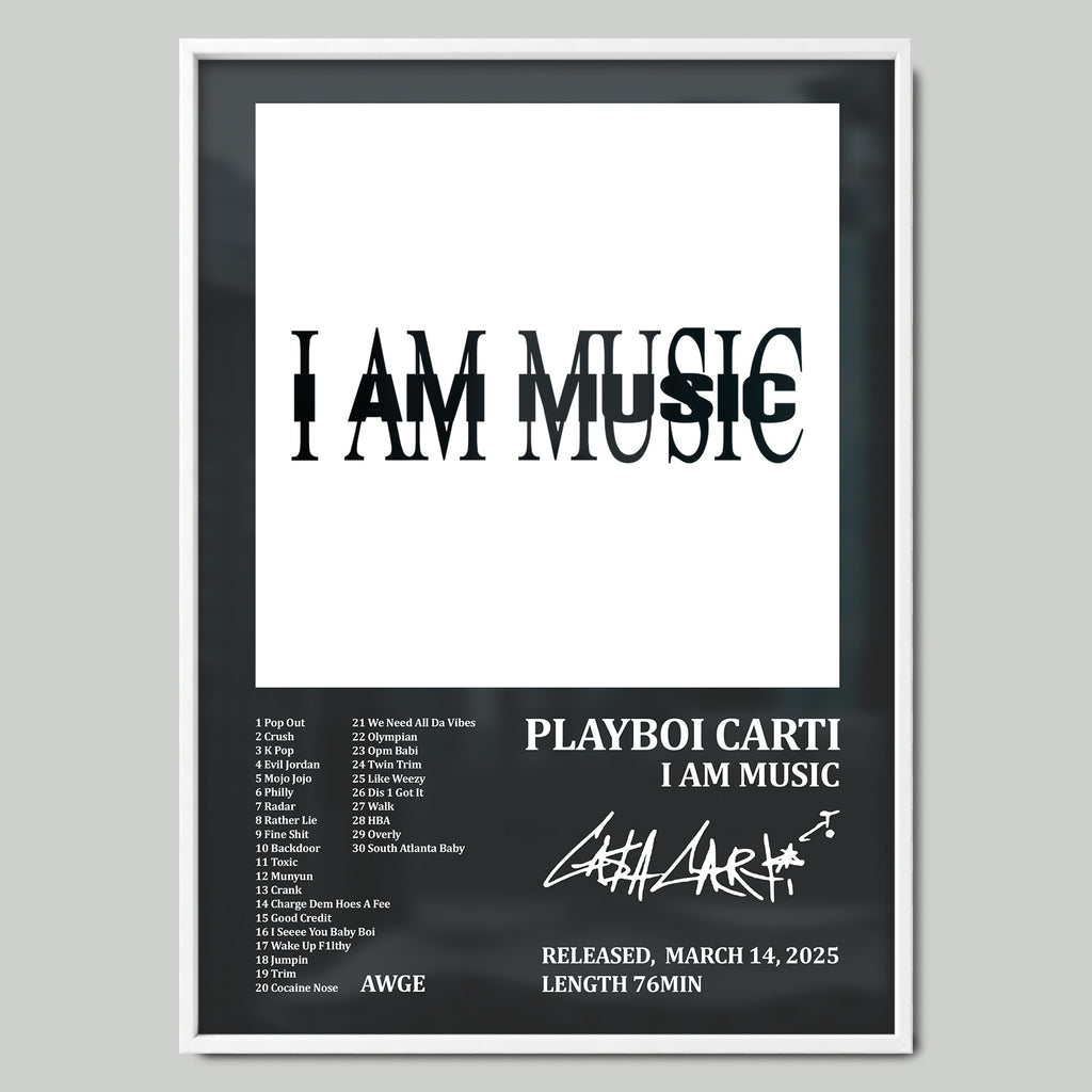 Постер на Playboi Carti – I AM MUSIC