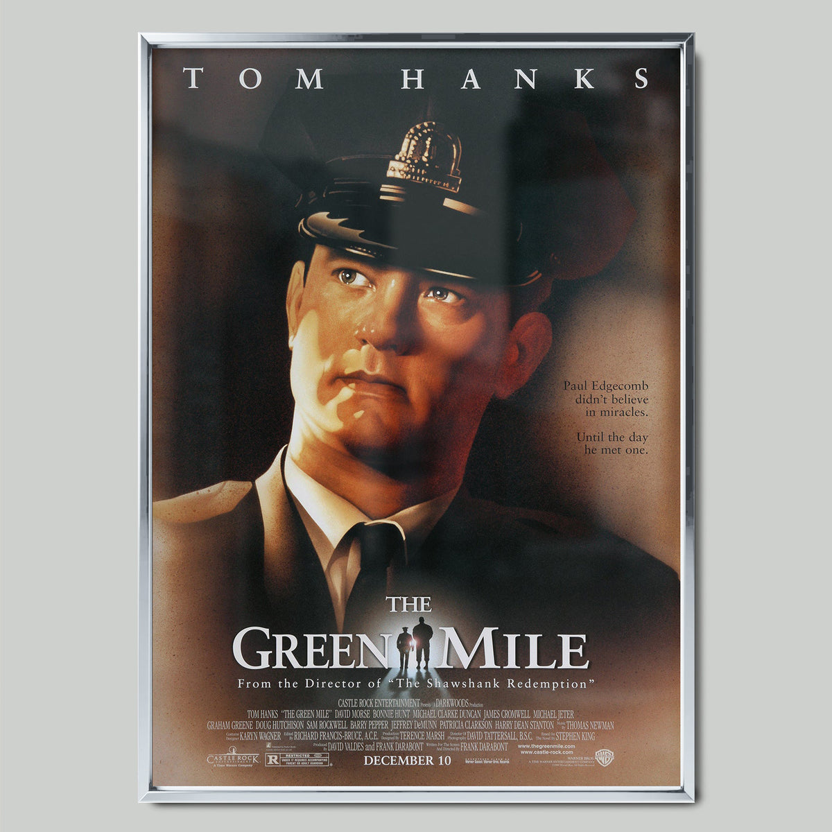 The Green Mile филмов постер със сребриста рамка