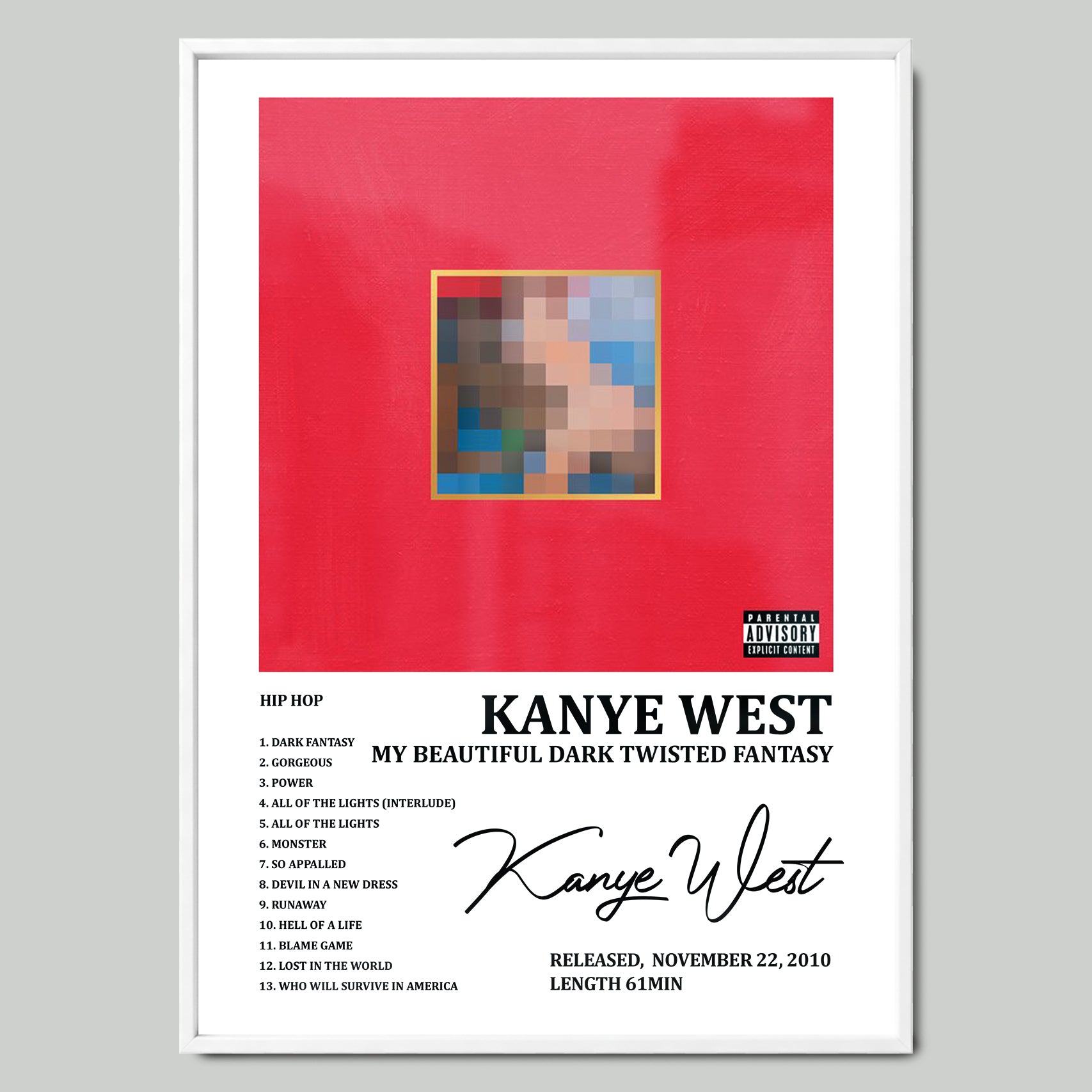 Kanye West - My Beautiful Dark Twisted Fantasy