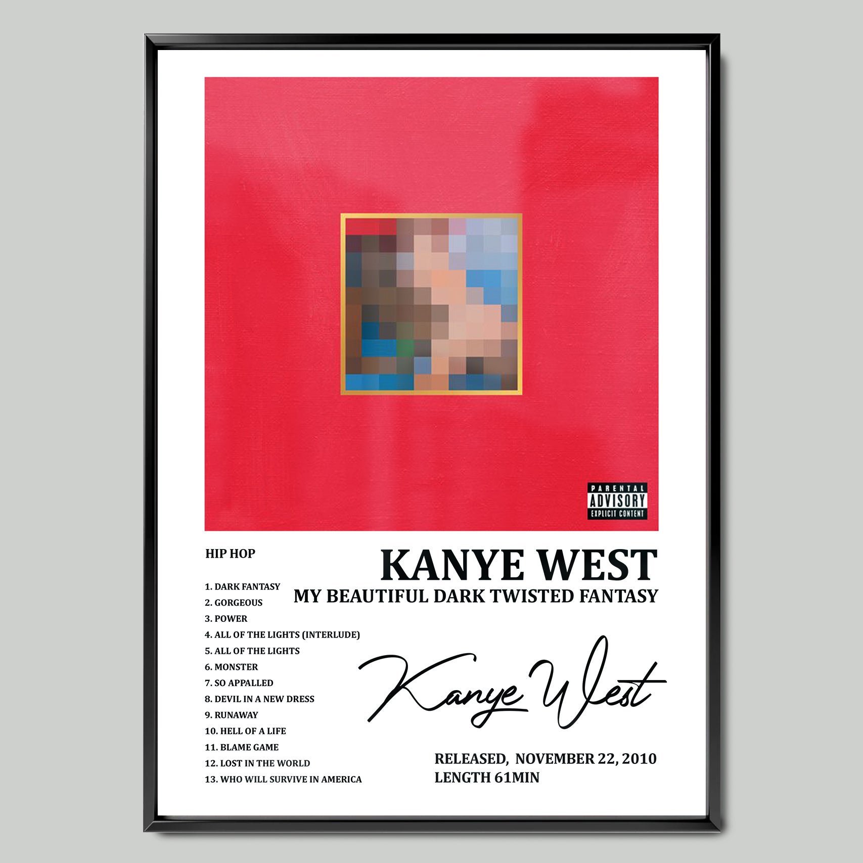 Kanye West - My Beautiful Dark Twisted Fantasy